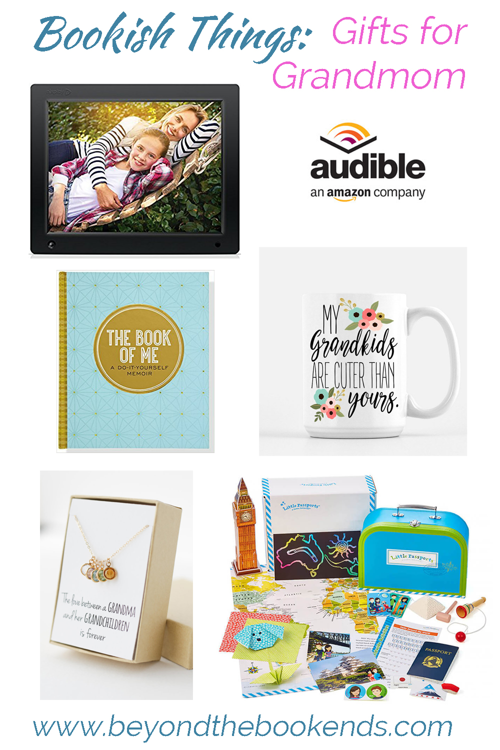 Mother's Day Gift Guide for Grandmothers and 6 other types of moms.