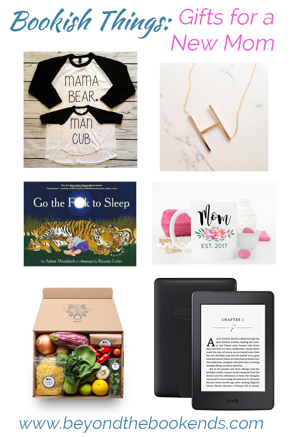 Gift Guide for New moms and 6 other mom types.