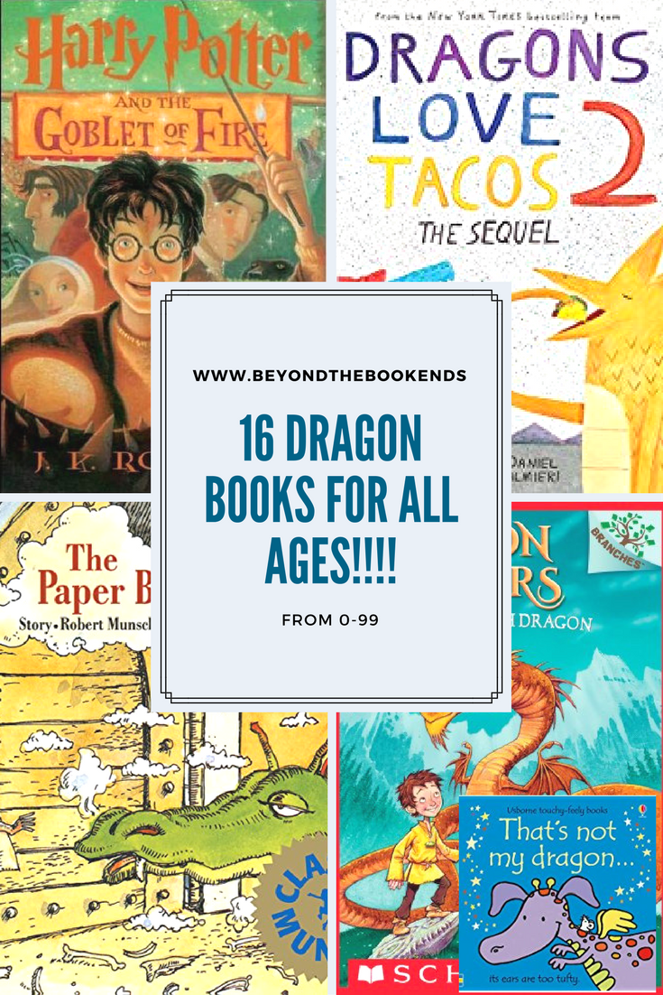From Board Books to Young Adult, there is a dragon book for everyone on this list!