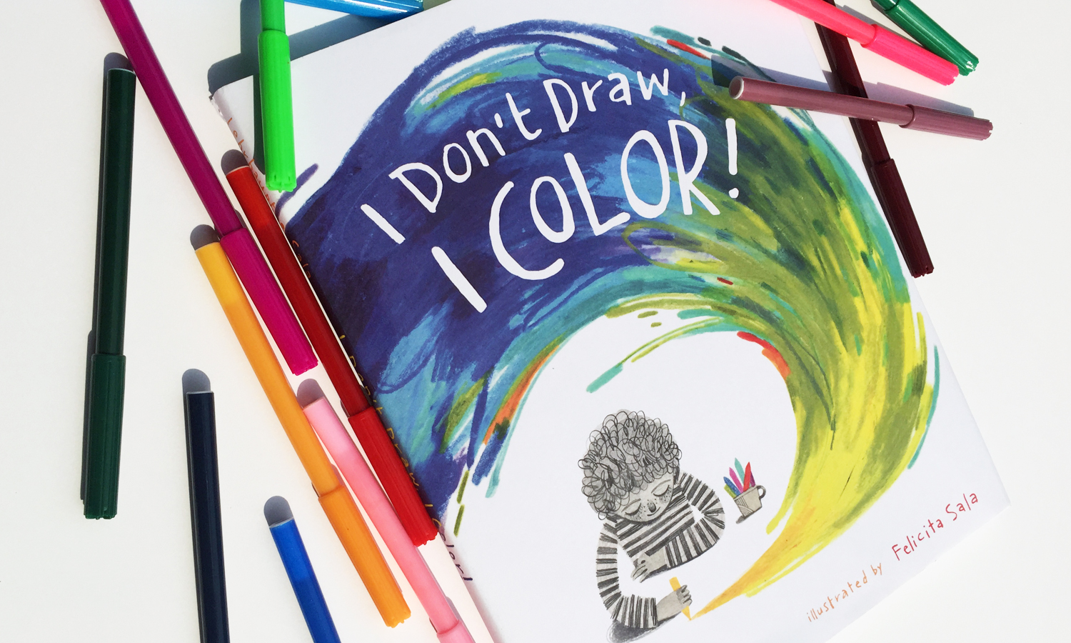 I Don't Draw, I Color! and 7 other books our children are reading this month.