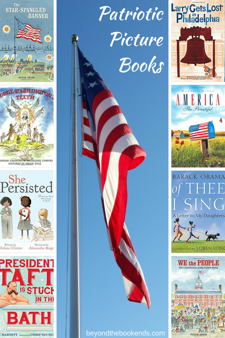 Labor Day, Memorial Day, The 4th of July and Everyday too! Be proud of your American Heritage with a dozen patriotic picture books to share with your kids!