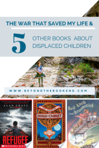  These amazing middle grade stories about displaced children by writers like Brian Sleznick and Alan Gratz, are must reads. The Children in this book list are all able to make the most of a difficult situation and persevere. A great lesson for kids today.