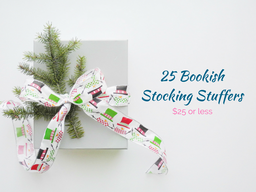 25 Bookish stocking stuffers!