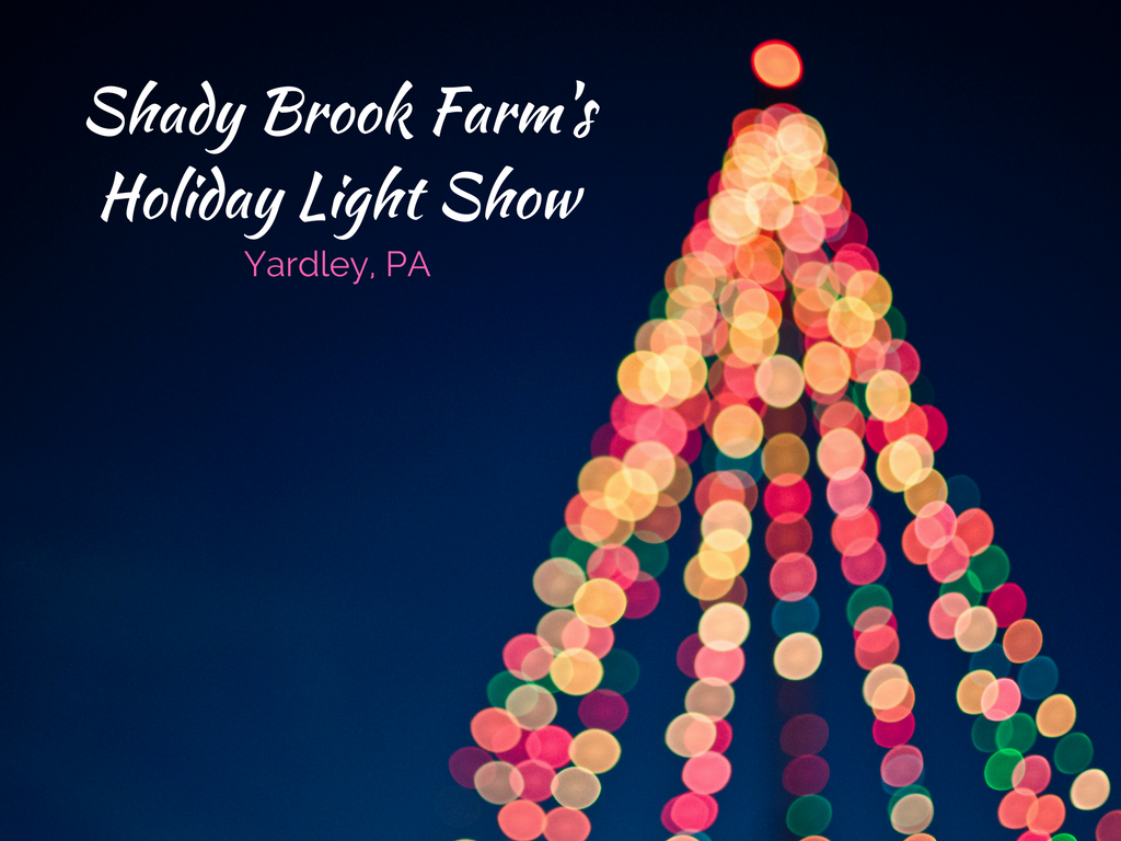 Looking for the quintessential holiday experience in Philly? Look no further than the Holiday Light Show at Shady Brook Farm
