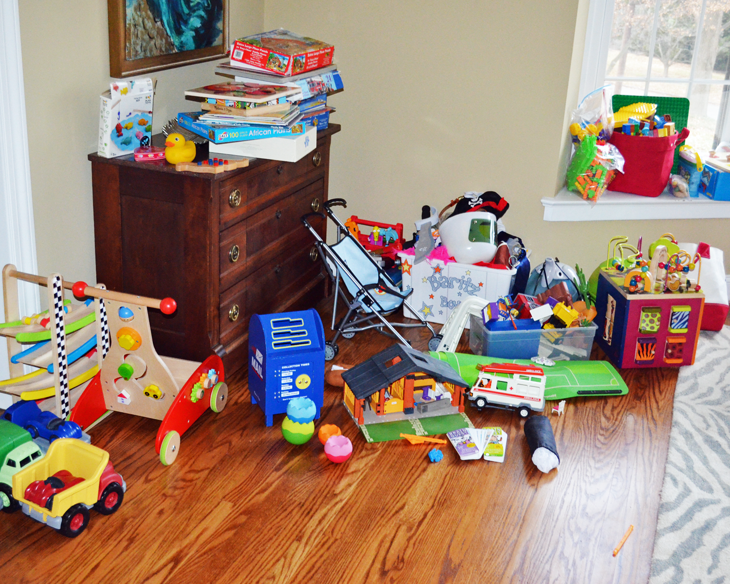 More toys to donate after the life-change magic of tidying up!