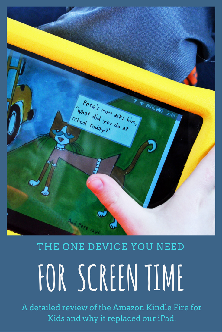When our kids got the kindle fire, we thought for sure it wouldn't get used as much at the iPad...boy were we wrong!! Read on to find out why the Kindle is our new go-to device for reading and screen time.