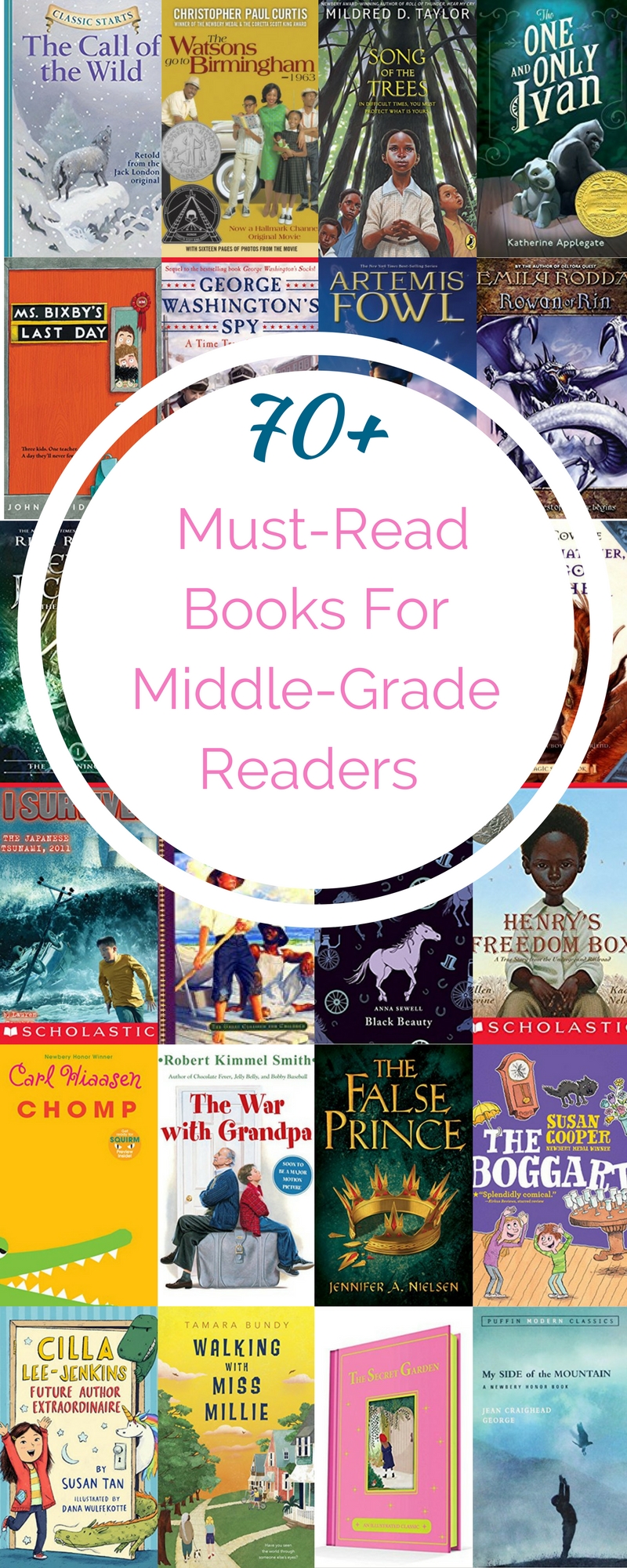 Looking for your next great read? Whether you are 8 or 88, these middle-grade reads are all incredible. Different Genres, Classics and Contemporary books all make this extensive list!