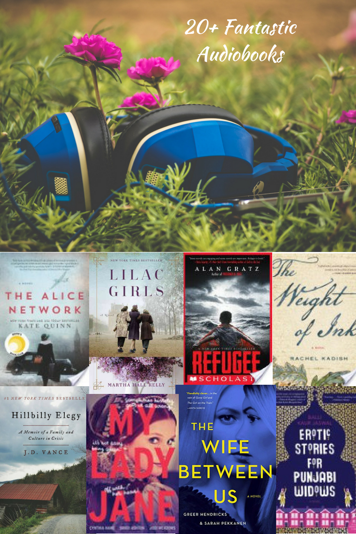 Celebrate Audiobook Month with 20+ fantastic audiobook recommendations. These are the cream of the crop and are perfect for beginner and seasoned audiobook fans!