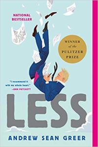 Amazing book by Andrew Sean Greer.