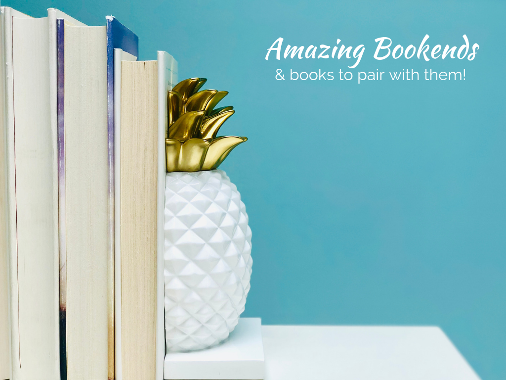 Amazing bookends and books to pair with them!