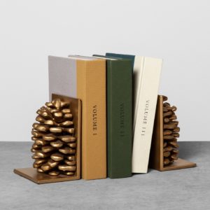Pinecone bookends