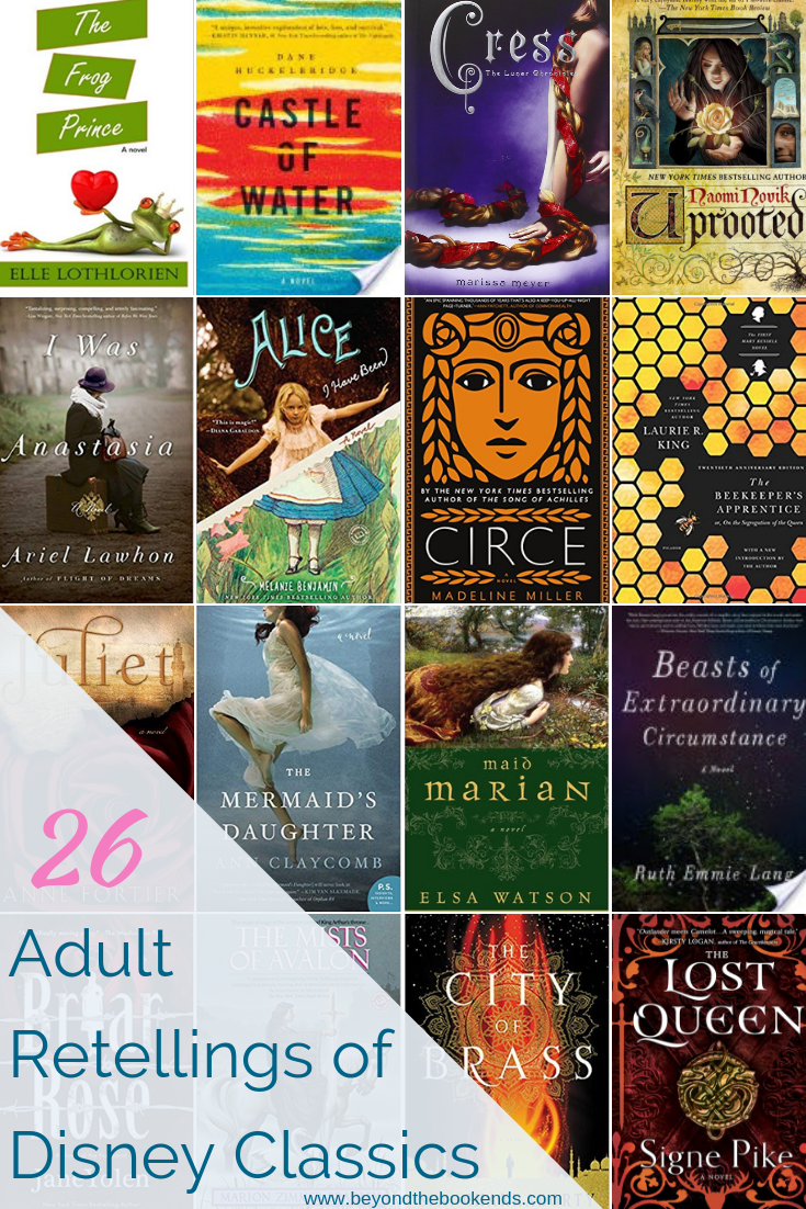Do you LOVE Disney animated movies? So do we, but we also love more grown-up stories too. Luckily, we found more than 2 dozen books that fulfill our fairy tale loving hearts! These adult books with leave your inner child satisfied.