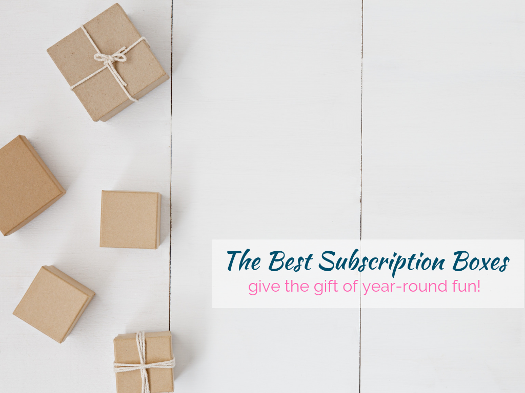 Best subscription boxes for gift giving.