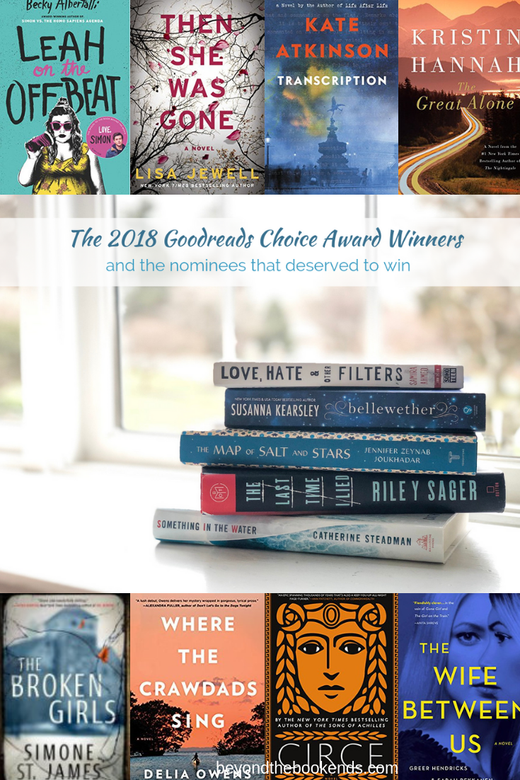 The 2018 Goodreads Choice Award Winners have been picked! As usual, the most popular authors won, but there were lots of incredible nominees! We read tons of the book finalists and wanted to share which nominees we would recommend.