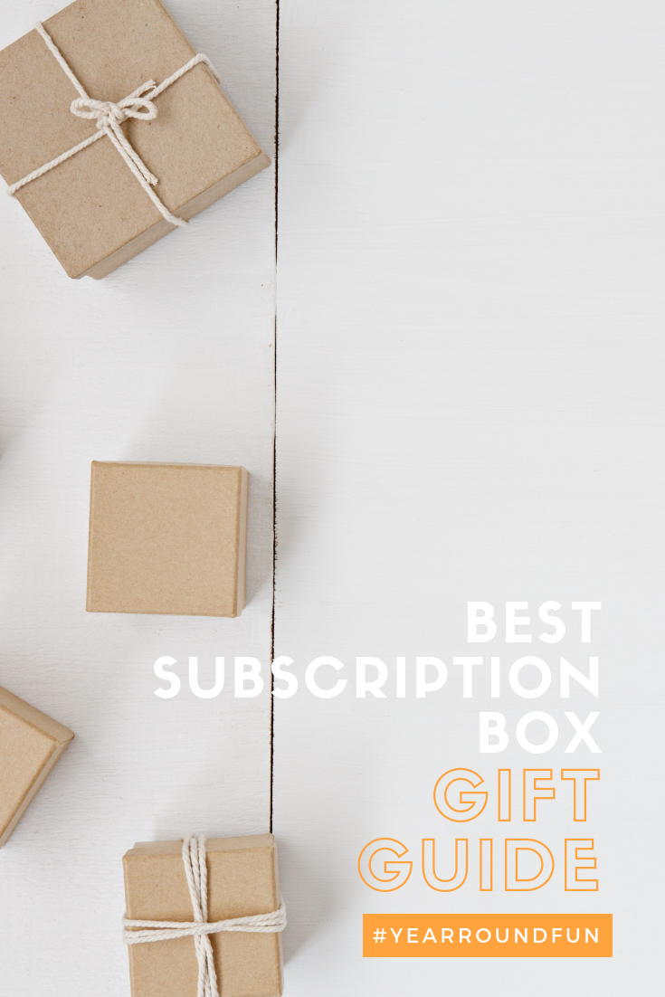 The Best Subscription Boxes for year round gift-giving. Give the perfect gift to everyone on your holiday list!