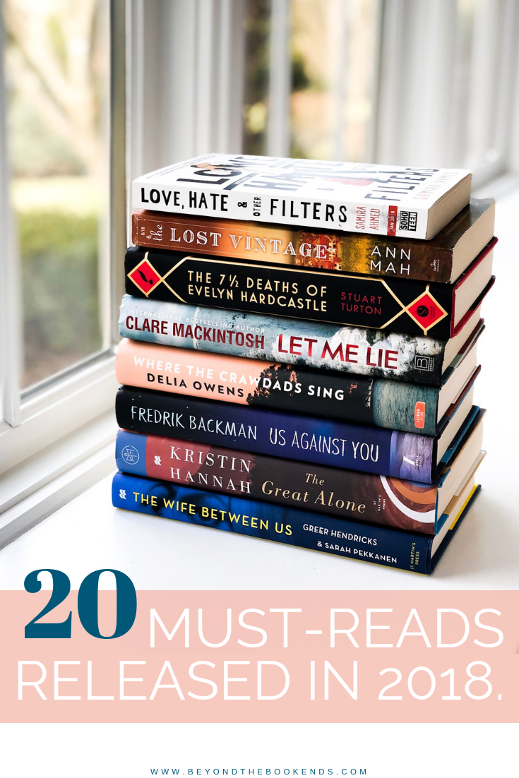 Pin Now, Read Later - Fiction, Young Adult and Middle Grade reads all make the cut of the best books published in 2018. We've read and recommend all of these! Of the 200+ books we read this year - these 20 stand out from the pack!!!