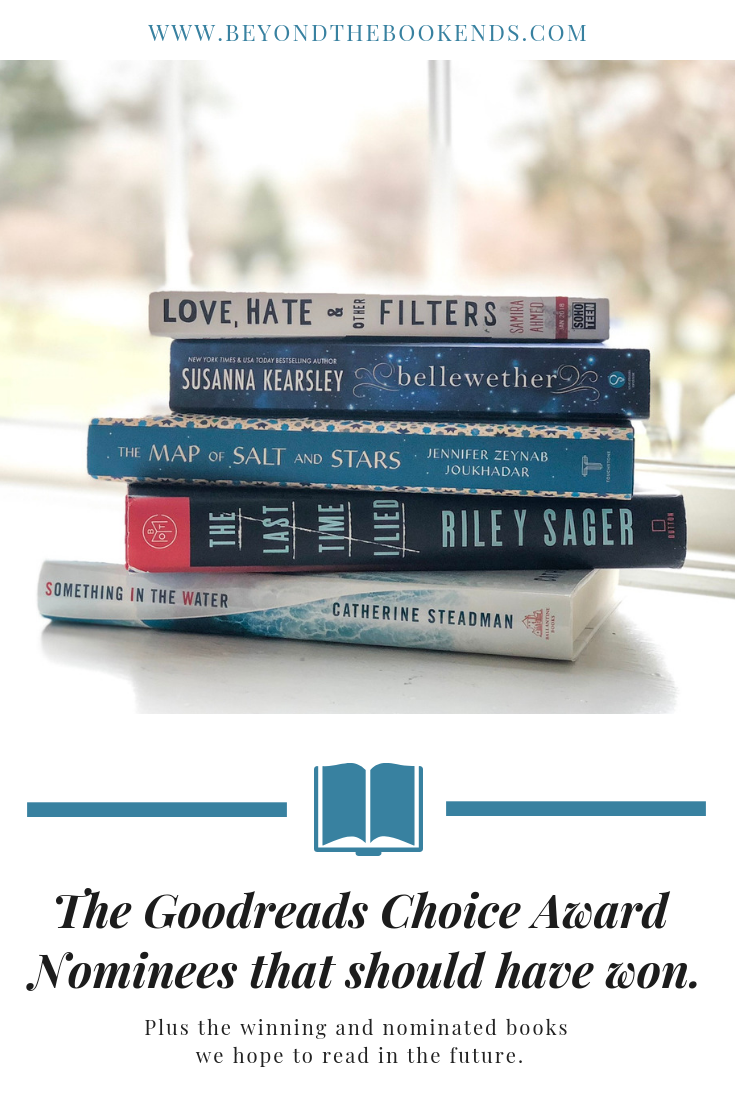 The Goodreads Choice Awards winners have been chosen, but we think some of the best books were overlooked. So we've compiled our list of nominees that we would recommend!
