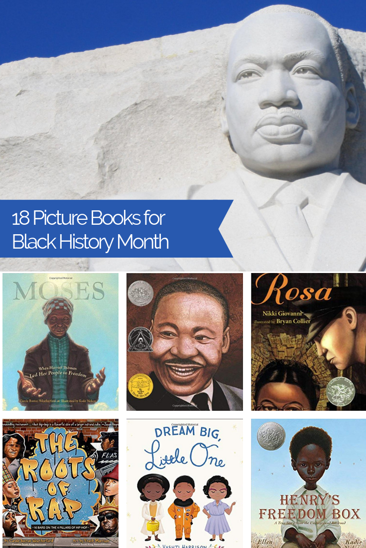 Looking to teach your children about African-American culture and history? Celebrate Black History Month with these 18 picture books. Many are award winners, all are educational. They are a reminder of where we have come and how far we still need to go for civil rights.