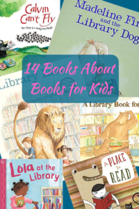 This is the perfect list of books about books. Lola at the Library, A Library books for Bear, Bunnies Book Club and so many more adorable reads.