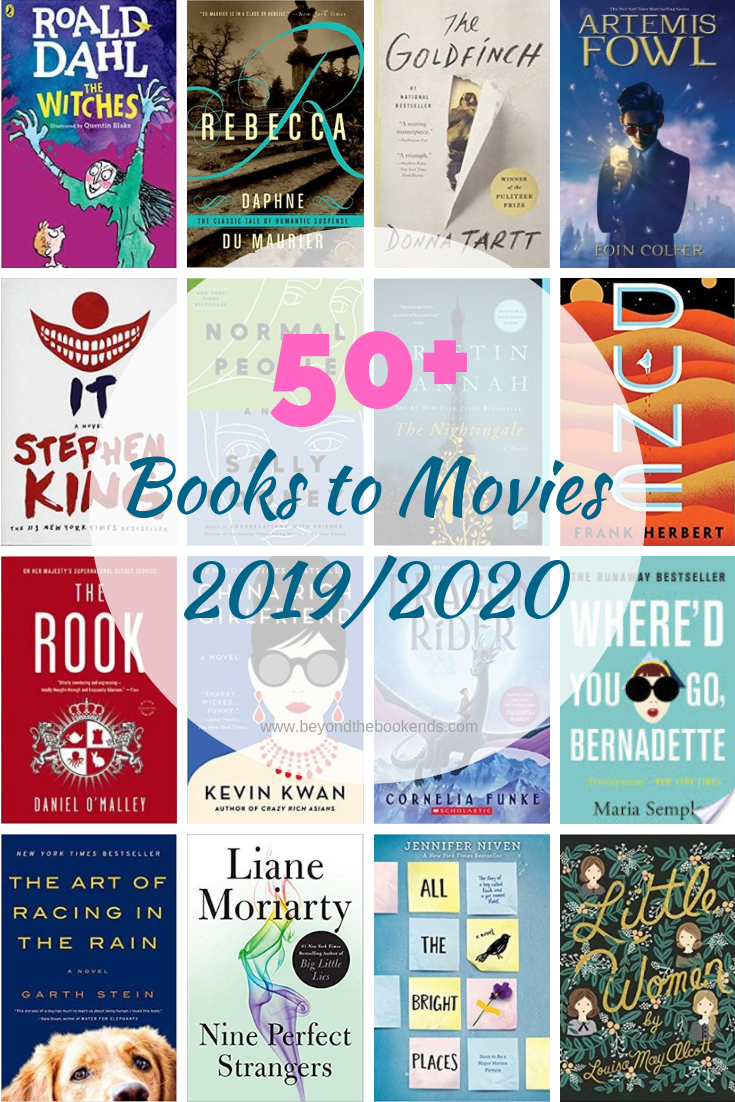Looking for the books to read before they come to the big screen? We've got you covered with over 50 awesome books spanning multiple genres.