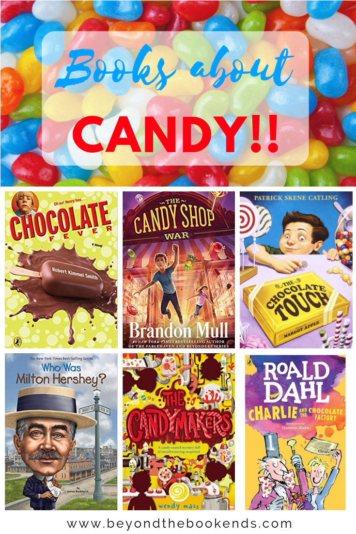 Books about candy for your little candy and chocolate readers.