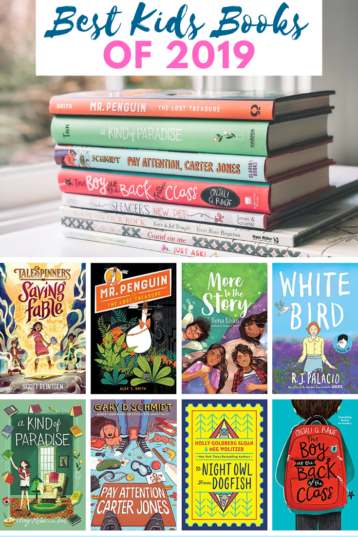 So many amazing books of 2019. Nonfiction and fiction books for kindergarten through eighth graders.