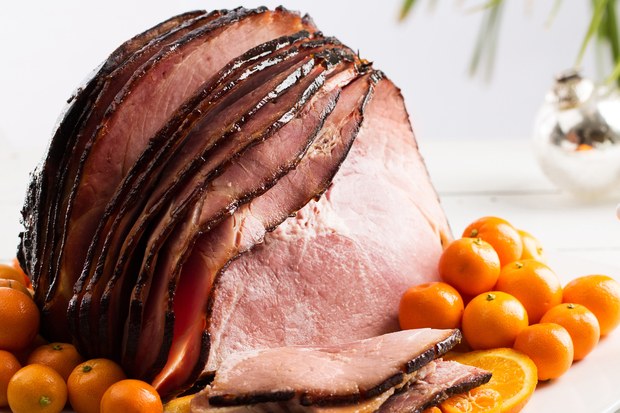 Glazed Ham for a 1920s party