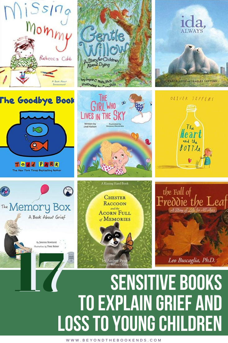 Using advice from psychologists, we've rounded up 17 books about death and loss to help your child cope with grief. We included advice from experts and other resources as well to help you during your time of need.
