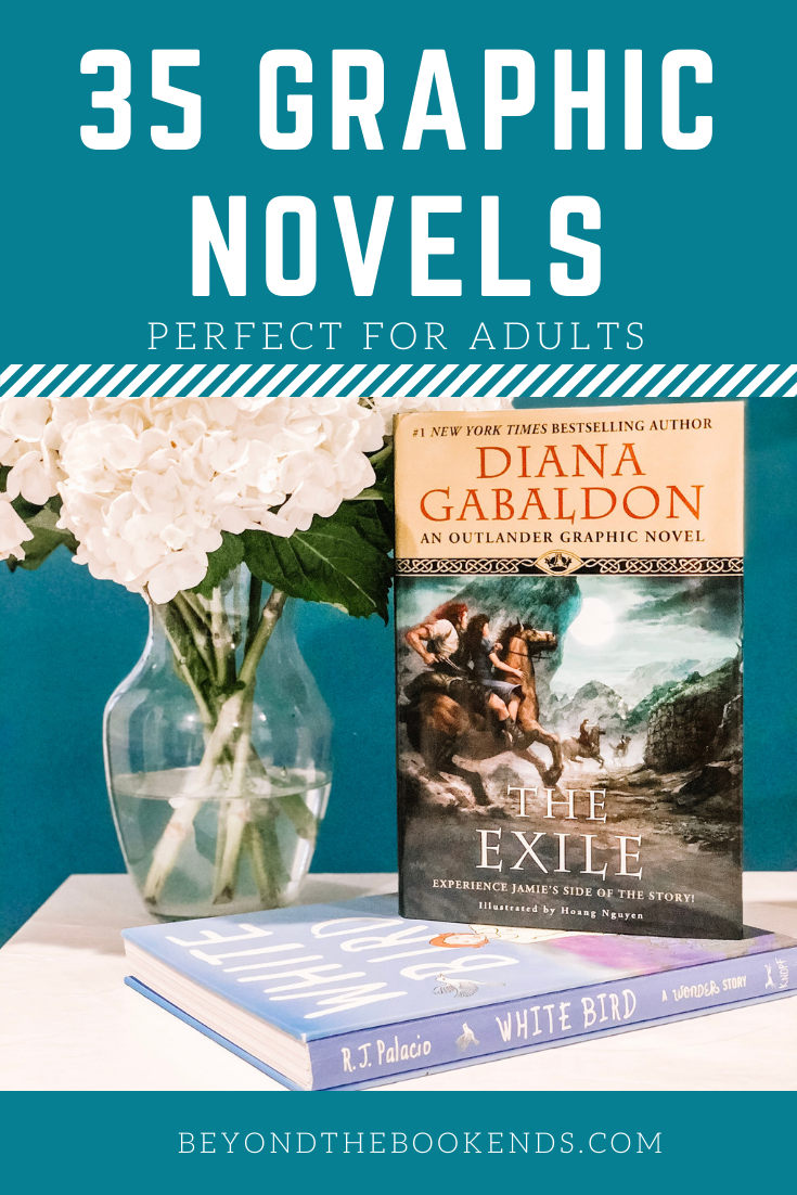 Outlander, Anne of Green Gables, Persepolis and more graphic novels for adult readers! Graphic novels make the perfect one-sitting reads! With contemporary, historical, and fantasy settings to choose from, these novels are sure to have you flipping pages in a flash.