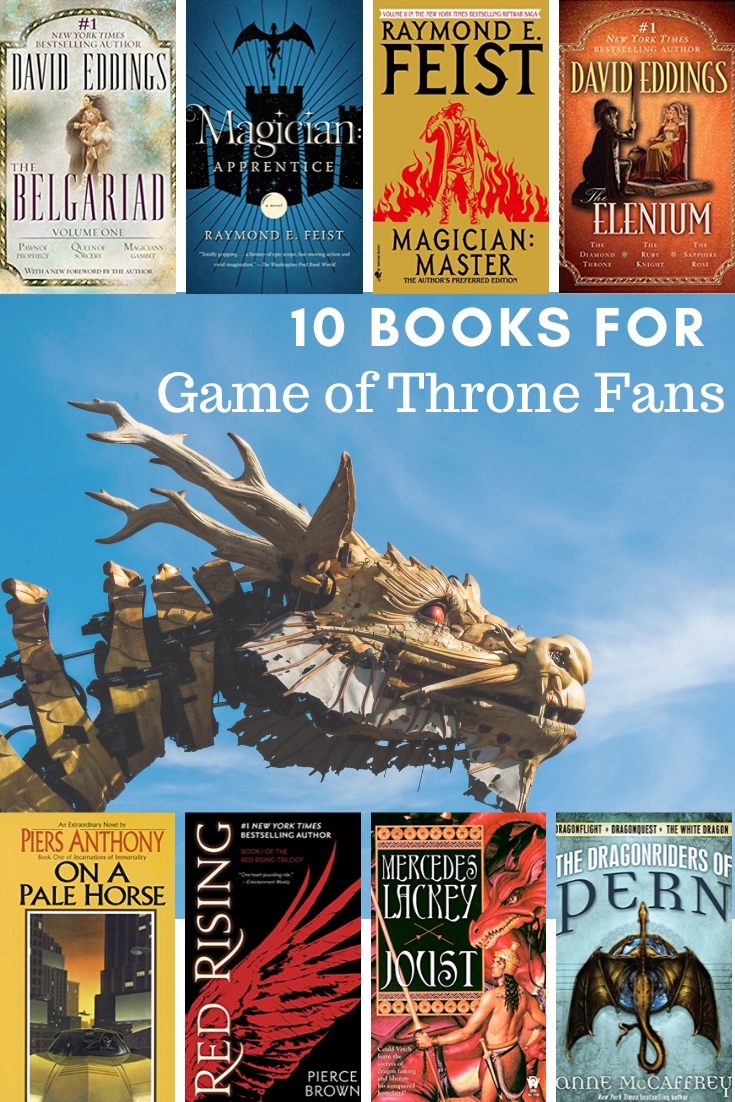 Obsessed with Game of Thrones? Wondering what to read next? We've rounded up 10 high-fantasy books and series that will fill the void. Find your next fantasy pick here!