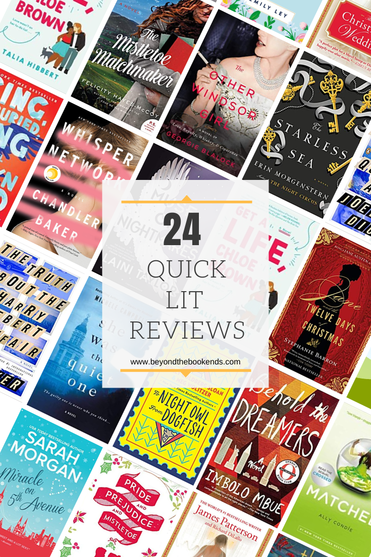 Quick lit reivews to decide what to read and what to pass on. Mysteries, Thrillers, Romances, Fiction, Historical Fiction and more!