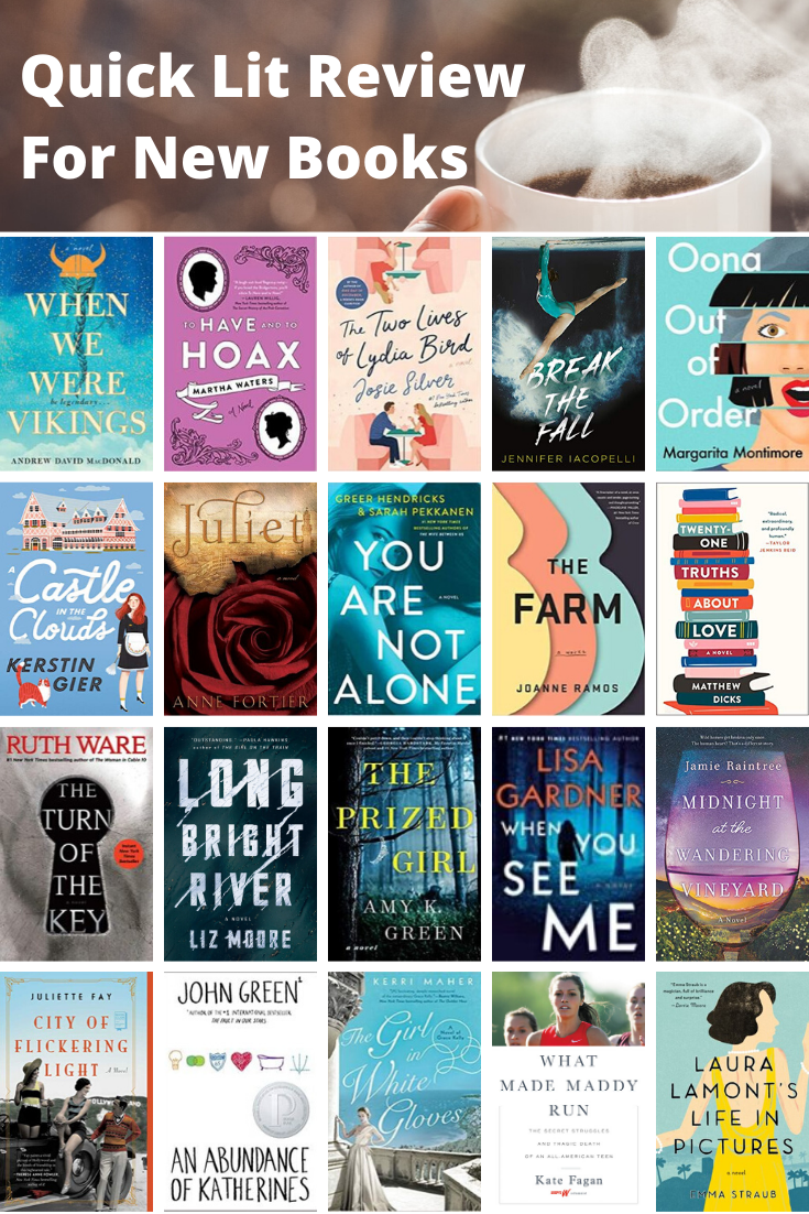 The perfect book reference! Quick reviews of February 2020 new releases to help you decide what to read and what to skip.