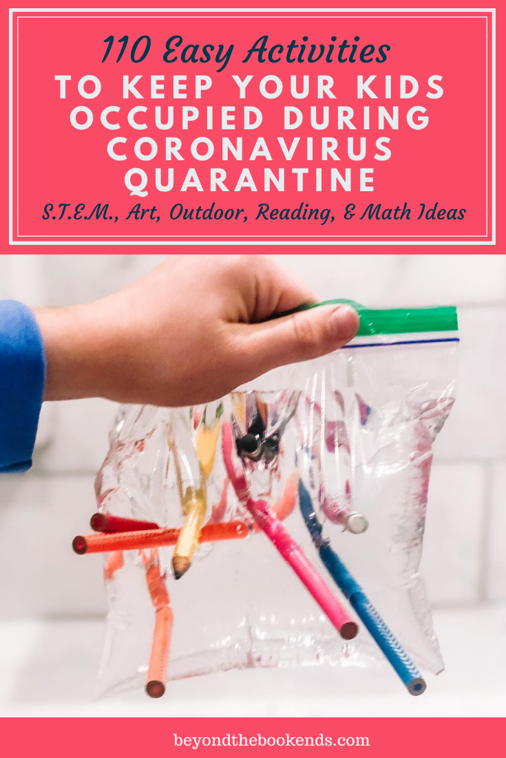 Need to keep your kids occupied while stuck at home? The coronavirus has closed school for thousands of kids and parents don't know what to do! We've got 110 easy activities for to do at home covering all the activities they do during school and ways to keep them physically active.