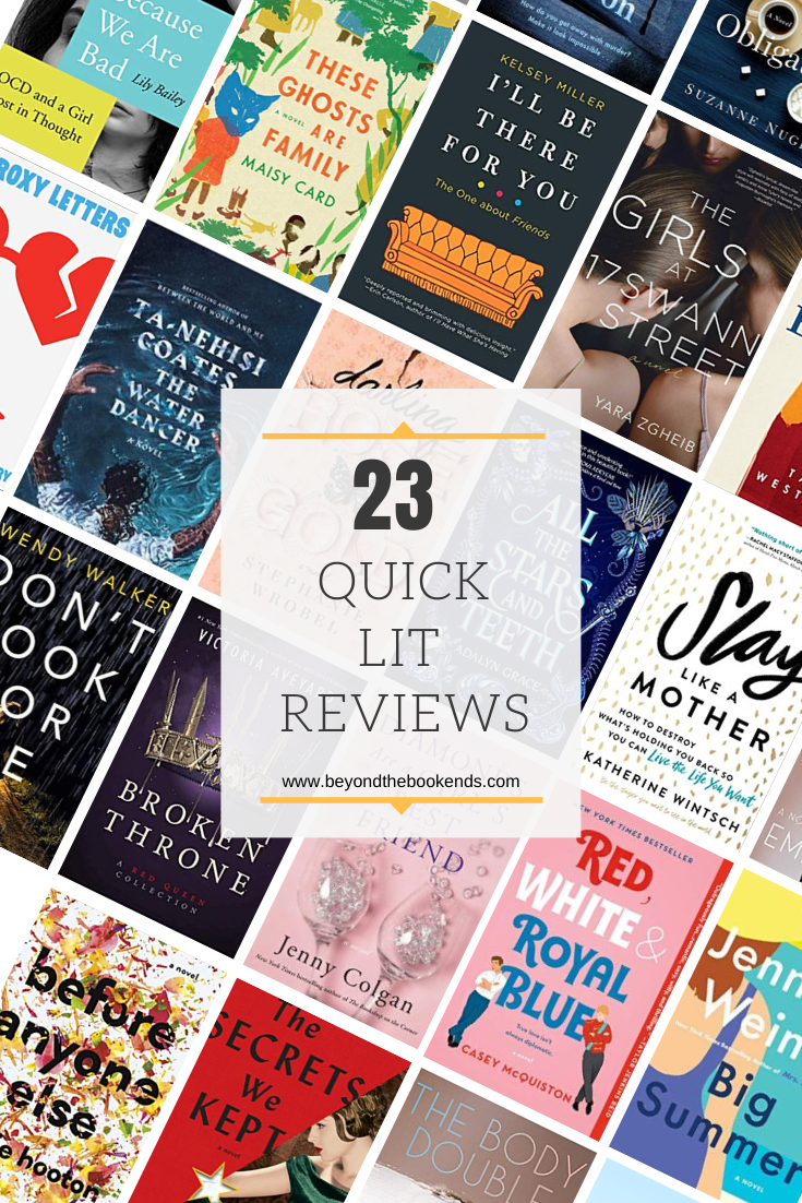 23 quick lit releases for the hottest new books this year. Darling Rose Gold, The Girls of 17 Swann Street, Before anyone else, The Secrets we kept and more.