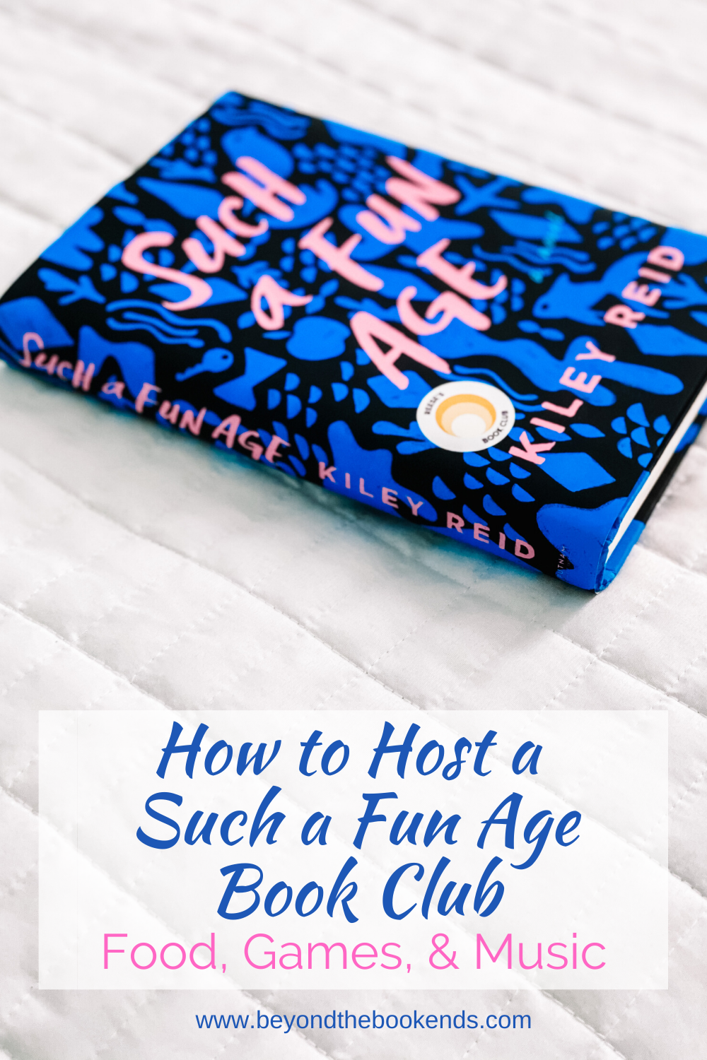 Reese Witherspoon's book club pick Such a Fun Age by Kiley Reid is the perfect book for your next virtual book club. We've got the deets on how to make your next virtual book club discussion engaging and fun.