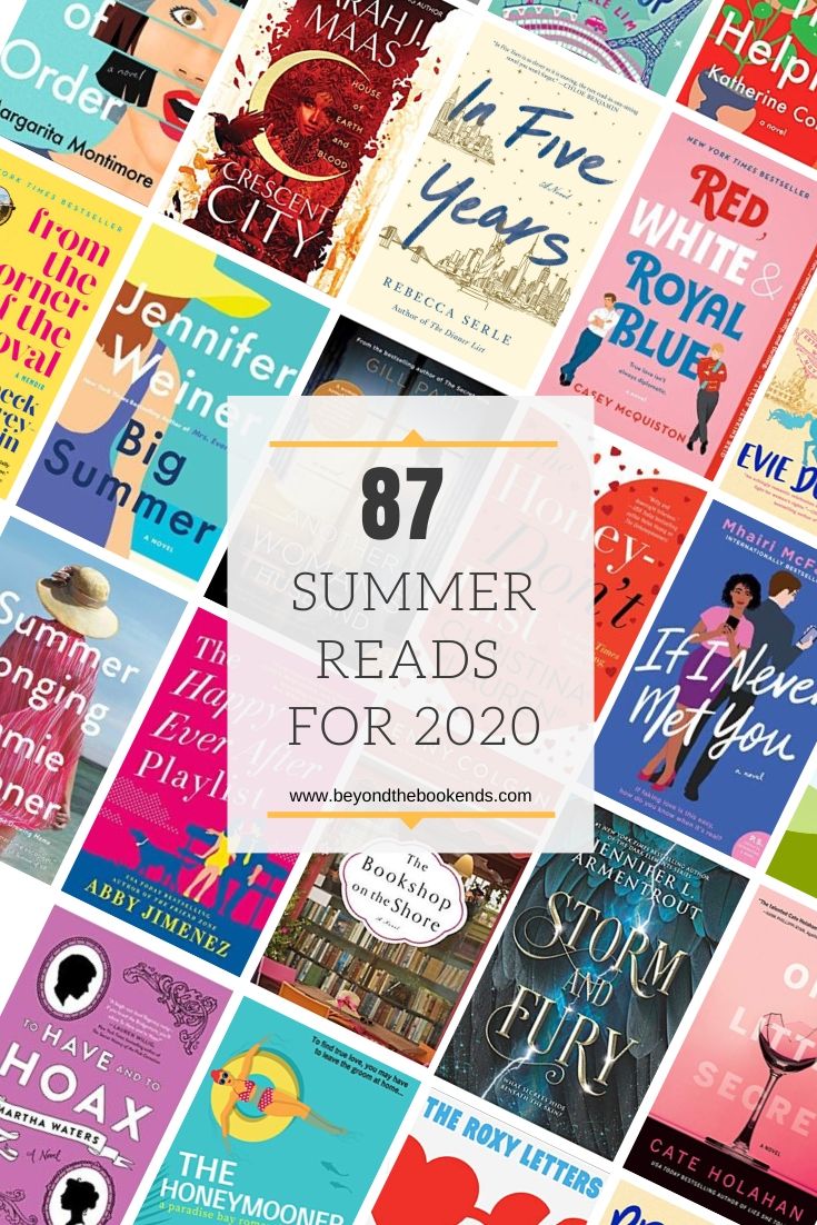 Ultimate Beach Reads 2020. The best books read this summer on the beach or poolside.