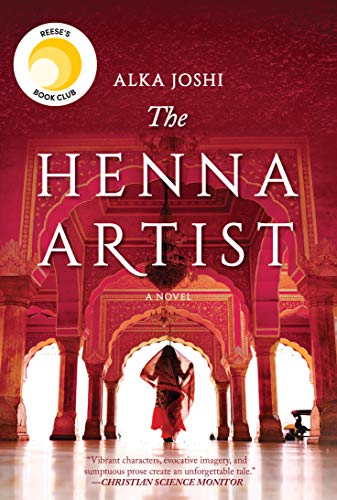 The Henna Artist and other Reese Witherspoon Book Club List Picks.