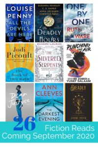 September is an amazing month for New releases. I cannot believe how many favorite authors have books coming out! Louise Penny, Susanna Kearsley, Evie Dunmore, Fredrik Backman, Ruth Ware, Anne Cleeves, Ken Follett, Robert Galbraith, Wendy Walker, Roshani Chokshi, Jodi Picoult, Jen DeLuca, Tessa Bailey, Naomi Novik. I cannot wait to get my hands on these.