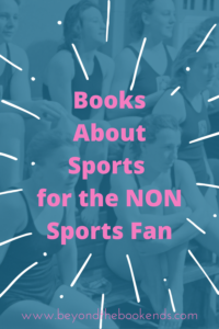 no sports to watch? Olympics postponed? We have an amazing list of books about sports that everyone will love. From gymnastics to horses, swimming to baseball, who doesn't root for the underdog? #olympicbooks #sportsbooks #booksifyoulikesports #booksfornonsportslover