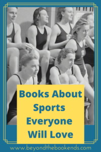 no sports to watch? Olympics postponed? We have an amazing list of books about sports that everyone will love. From gymnastics to horses, swimming to baseball, who doesn't root for the underdog? #olympicbooks #sportsbooks #booksifyoulikesports #booksfornonsportslover