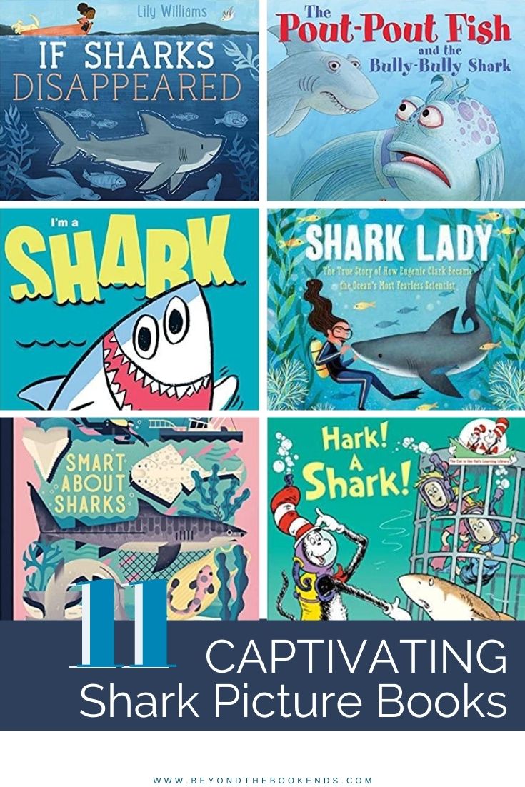 Picture Books and Early Readers for shark-obsessed children. These books about sharks are perfect for any home library.