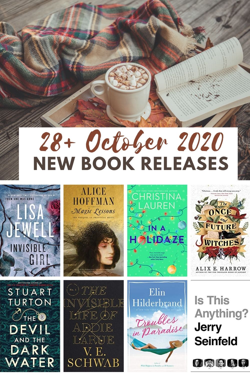 Incredible books coming out October 2020. New releases from debut authors and old favorites!