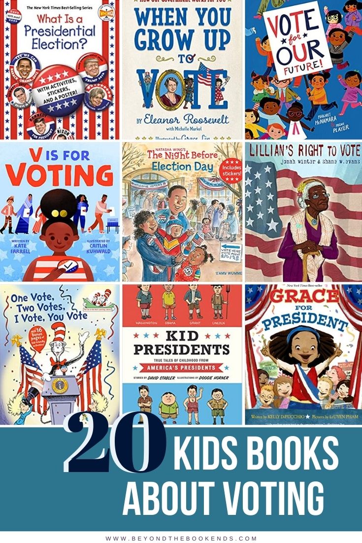 Teach your child to vote with these non-partisan books about voting and presidents.