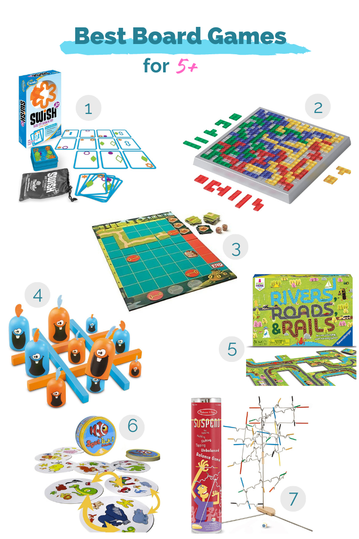 best board games for age 5+