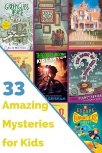Does your early reader love a mystery? We have a perfect list of more than 30 books mysteries to add to your shelf. Pin now, read later