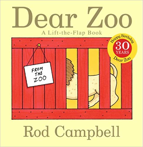 Dear Zoo and other books for a 1-year-old
