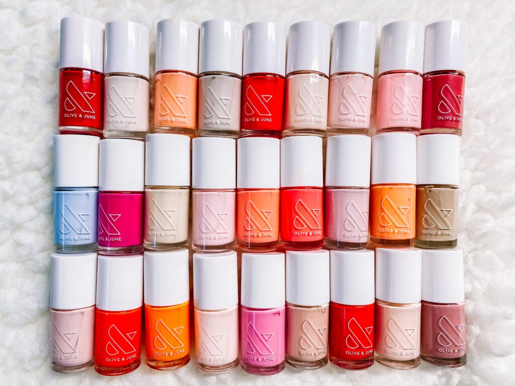 Olive and June Nail Polish Review plus 9 Gorgeous Ombre Ideas! 4 Olive and June nail polish collection