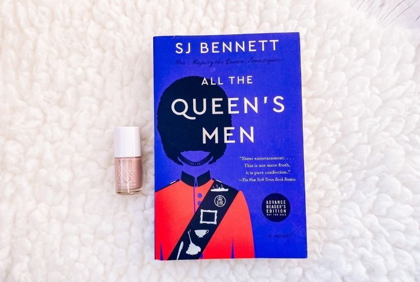 All the Queen's Men and The Queen Takes Her Tea with Milk  nail polish from the Spring 2022 Olive and June Collection.