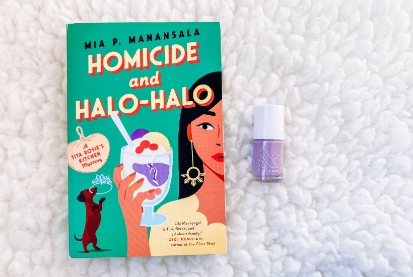 Mani Book Club: Gorgeous Olive & June Spring 2022 and New Reads 5 Homicide and Halo-Halo and You're Invited