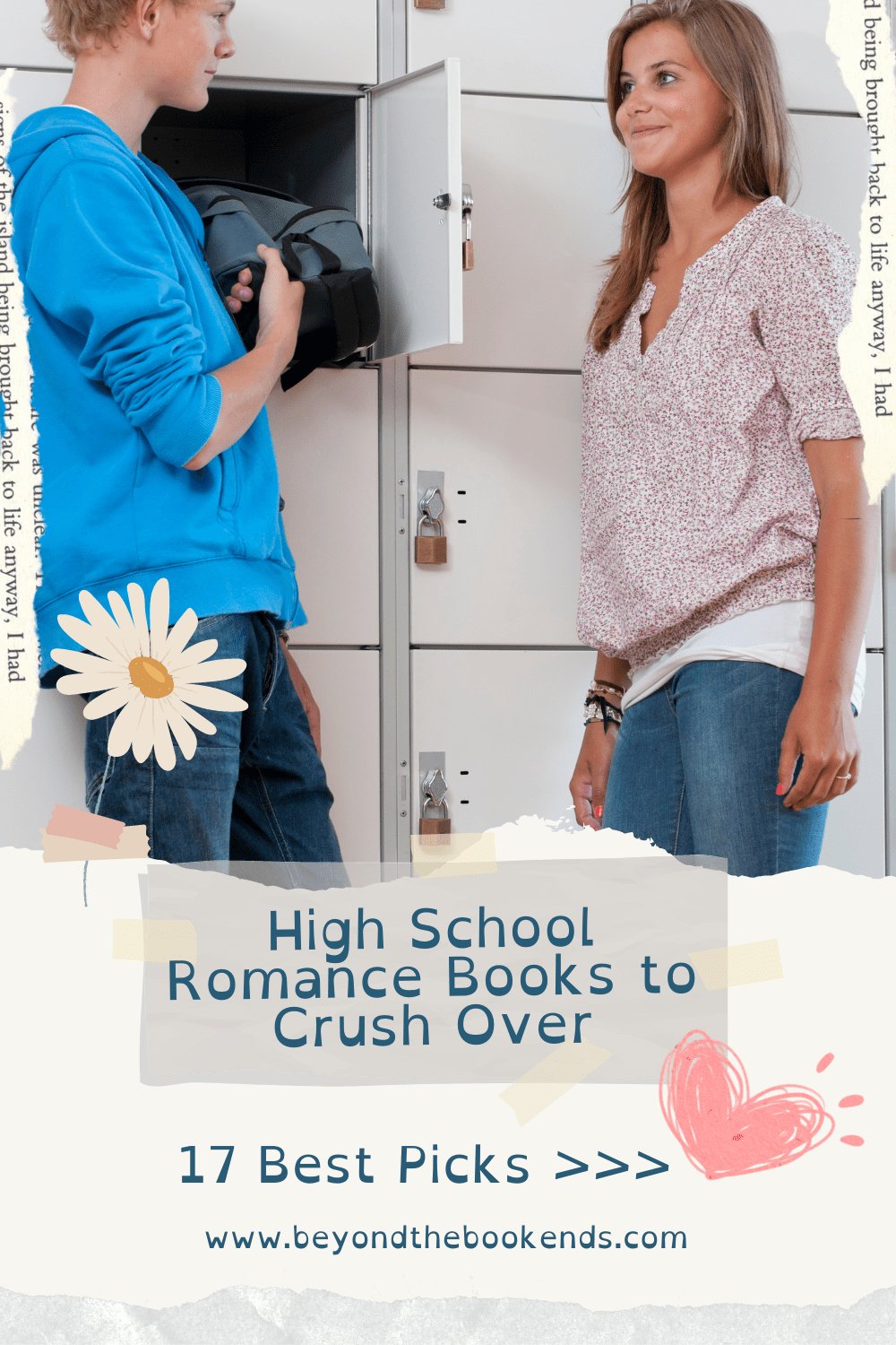 High School Romance pin